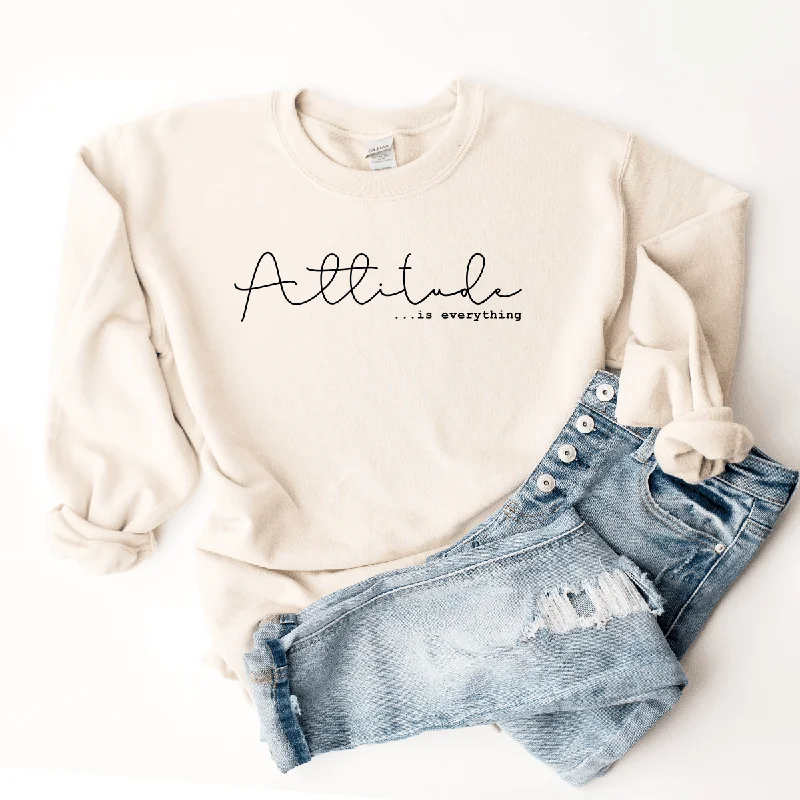 Fashionable women’s clothing that makes you shine Attitude Is Everything - Sweatshirt Fashionable women’s clothing that makes you shine Attitude Is Everything - Sweatshirt