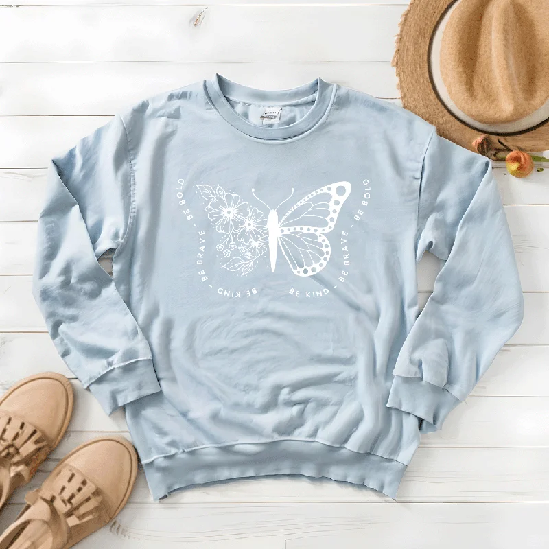 Elegant casual clothing for modern women   Be Kind, Be Brave, Be Bold - Sweatshirt