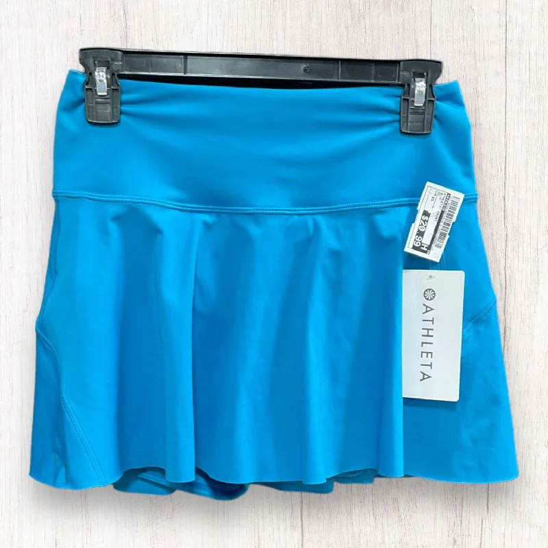 Cozy women’s clothing for the colder months   Blue Athletic Skort Athleta, Size Xs