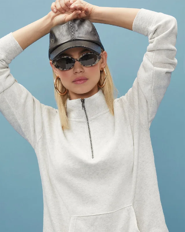 Stylish women’s clothing designed for comfort   Dreamcatcher Cotton Blend Half Zip Pullover
