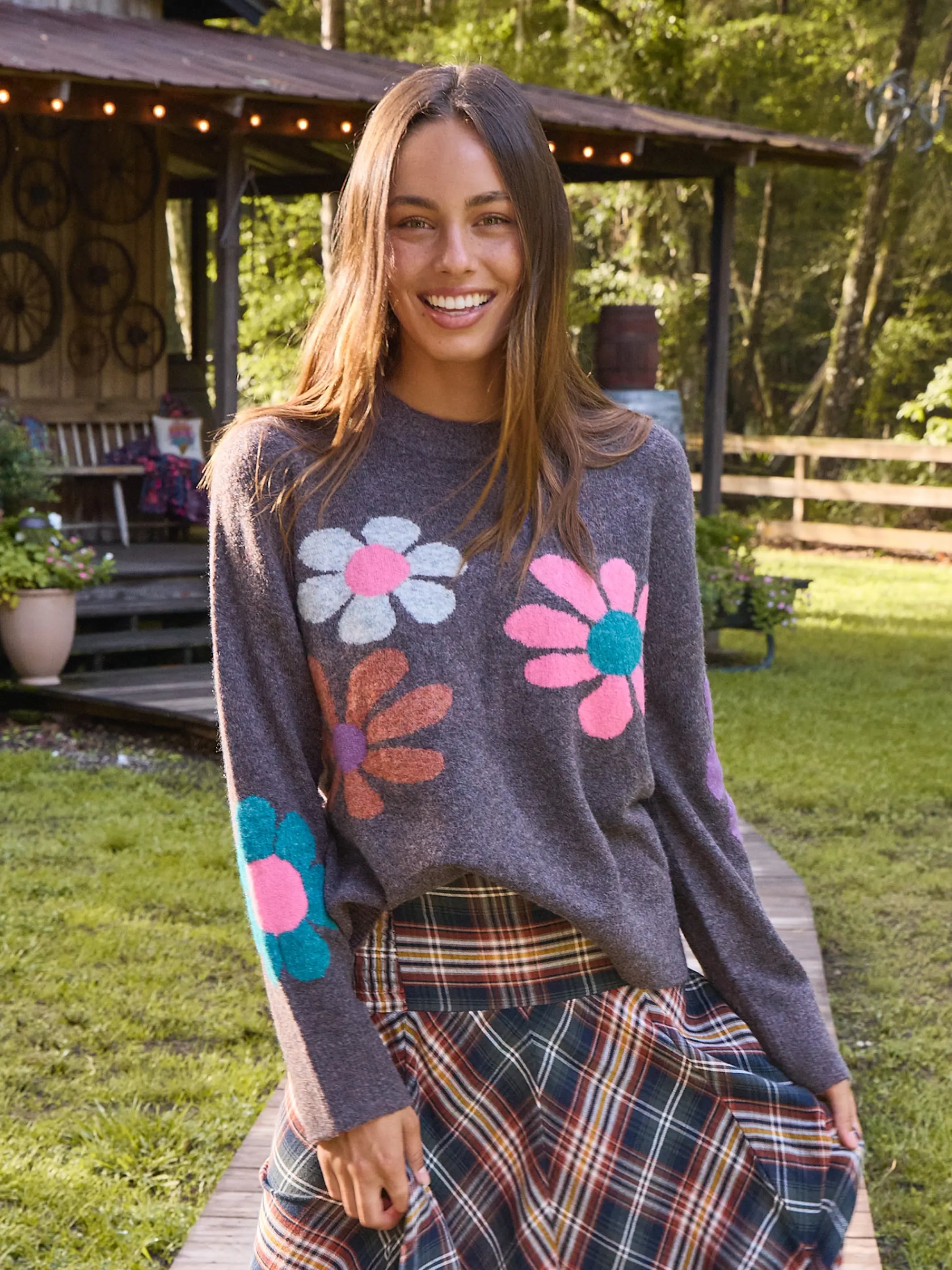 Elevate your look with premium women’s wear Everyone's Favorite Sweater - Washed Black Daisy Elevate your look with premium women’s wear Everyone's Favorite Sweater - Washed Black Daisy