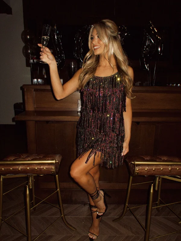 Fashion-forward women’s clothing on a budget   Fringe Fiesta Dress