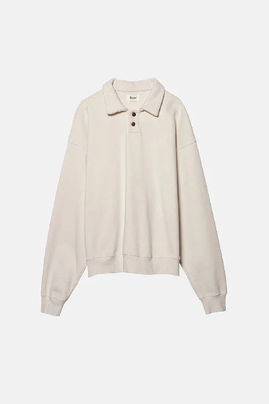 Bold fashion choices for the confident woman   HEAVYWEIGHT POLO CREWNECK