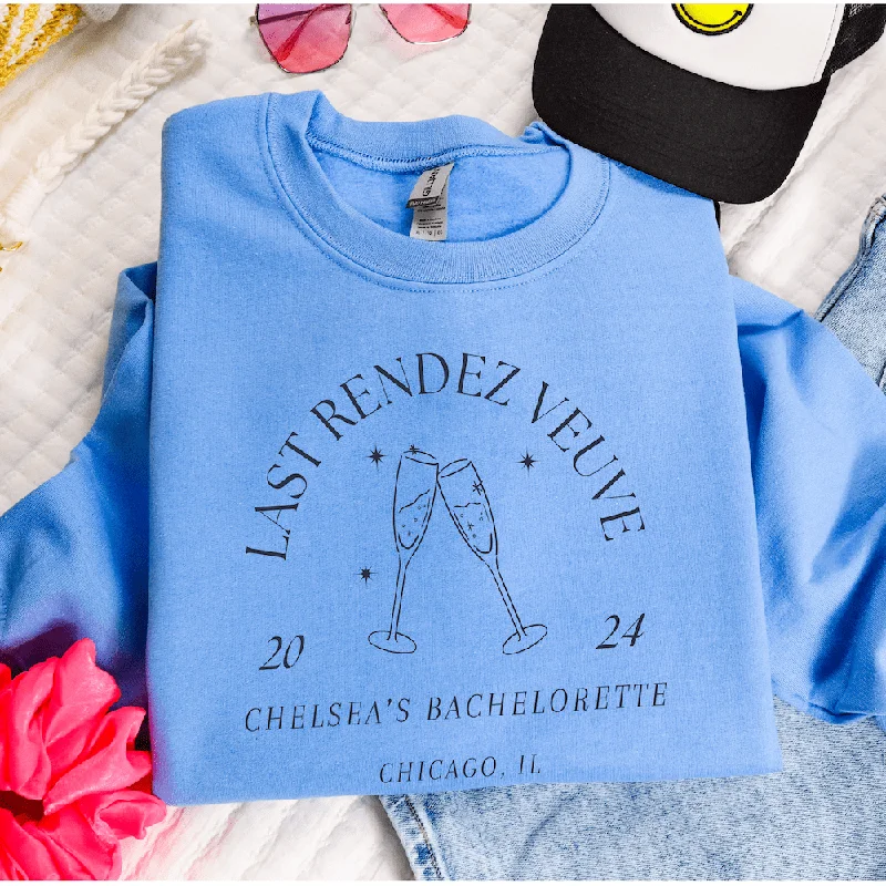 Comfortable yet fashionable women’s wear   Last Rendez Veuve Bachelorette Sweatshirt