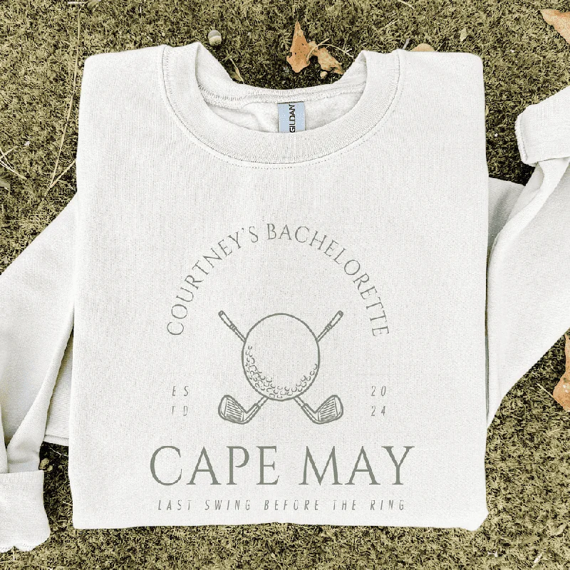 Everyday essentials for a stylish wardrobe Last Swing Before The Ring Bachelorette Sweatshirt Everyday essentials for a stylish wardrobe Last Swing Before The Ring Bachelorette Sweatshirt
