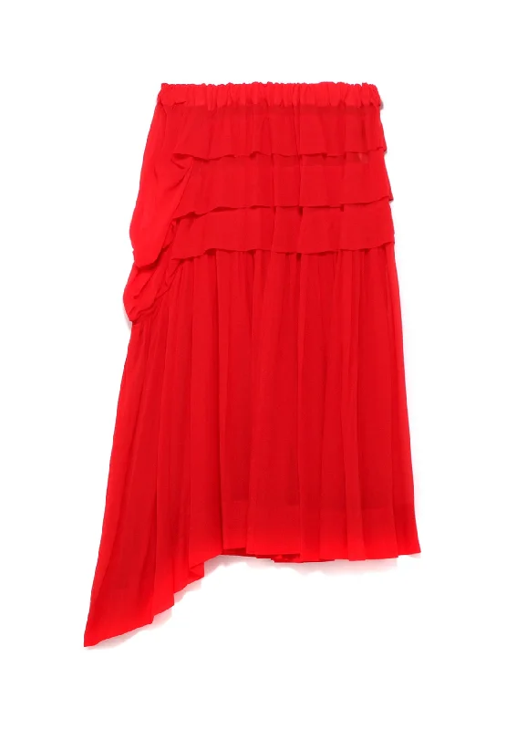 Designer-inspired women’s fashion at affordable prices Garment-Dyed Chiffon Crushed Tuck Gather Skirt Designer-inspired women’s fashion at affordable prices Garment-Dyed Chiffon Crushed Tuck Gather Skirt