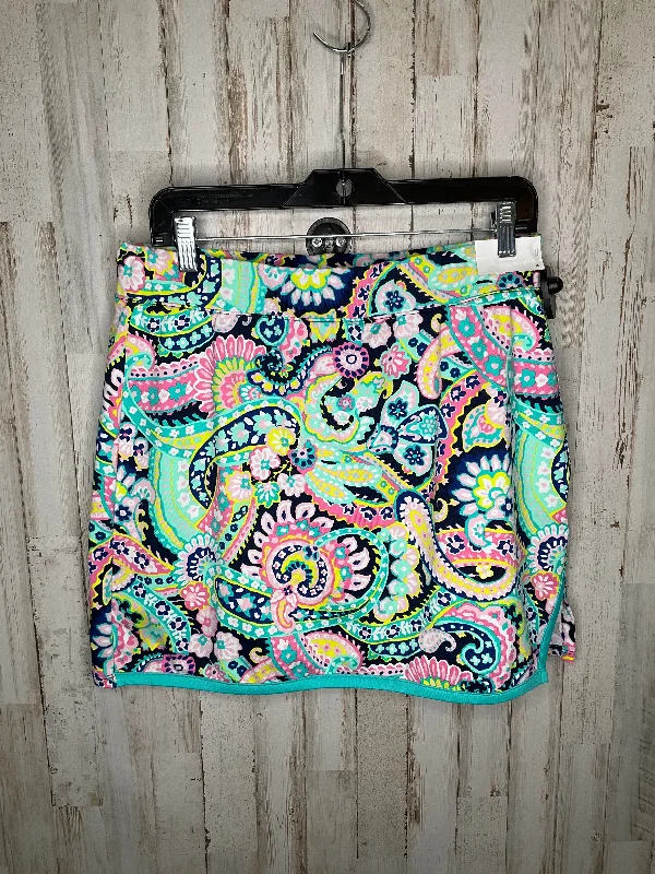 Modern fashion pieces designed for all women Paisley Print Athletic Skort Crown And Ivy, Size L Modern fashion pieces designed for all women Paisley Print Athletic Skort Crown And Ivy, Size L