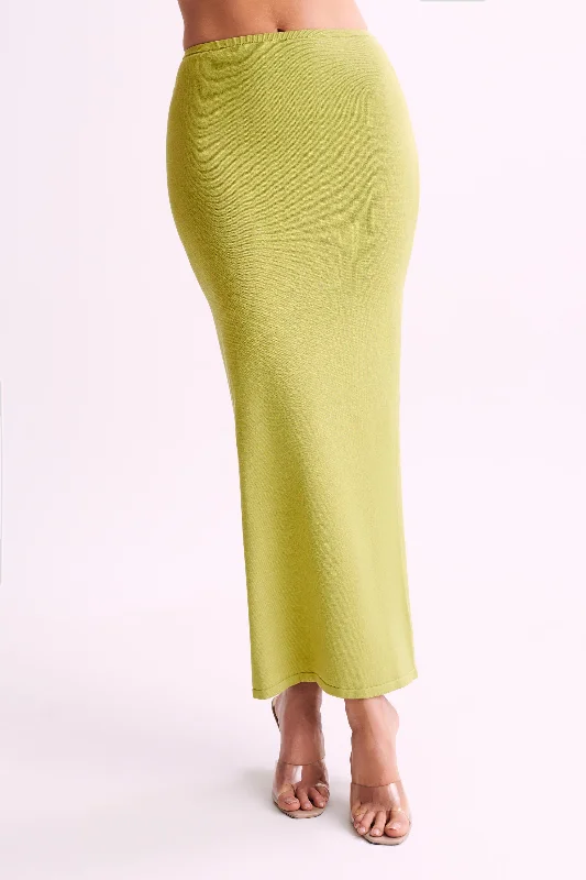 Women’s clothing that combines comfort and style Tristan Knit Maxi Skirt - Seafoam Green Women’s clothing that combines comfort and style Tristan Knit Maxi Skirt - Seafoam Green