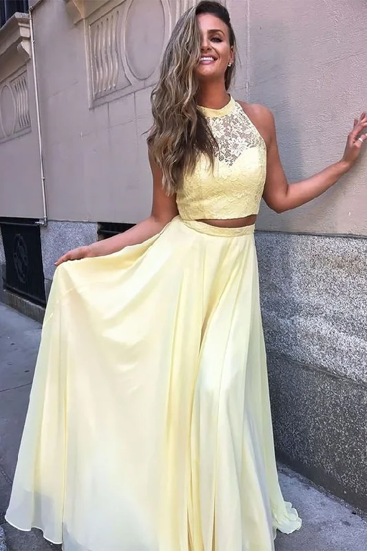 Uncover unique pieces for your perfect wardrobe 2 Piece Prom Dresses, Yellow Prom Dress, Long Prom Dance Dress cg14900 Uncover unique pieces for your perfect wardrobe 2 Piece Prom Dresses, Yellow Prom Dress, Long Prom Dance Dress cg14900