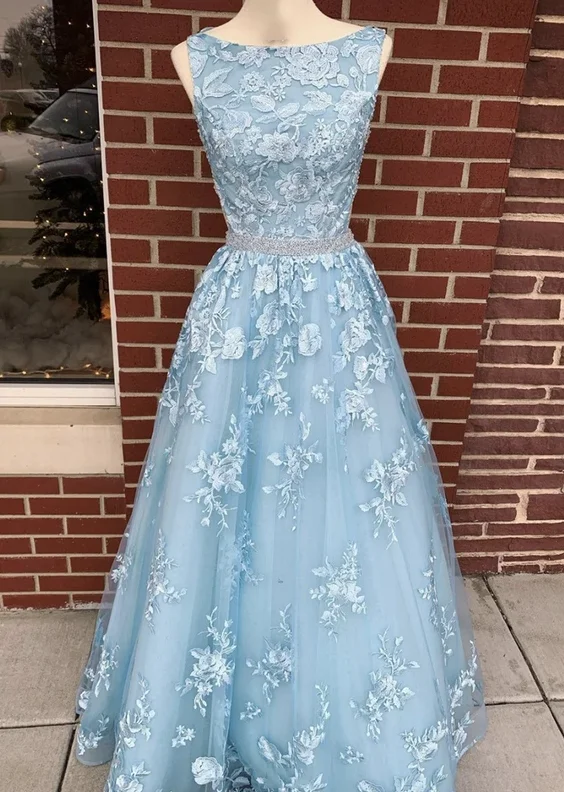 Trendy women’s clothing that suits every taste Blue lace long prom dress blue evening dress cg14828 Trendy women’s clothing that suits every taste Blue lace long prom dress blue evening dress cg14828