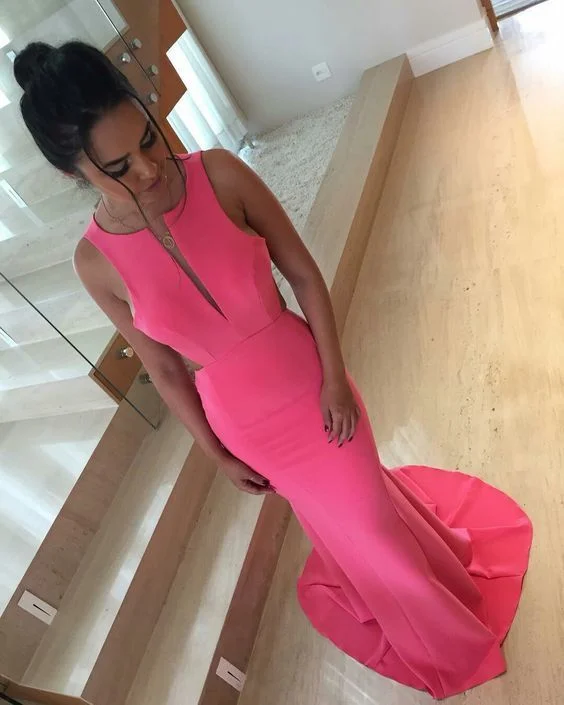Fashionable, yet affordable women’s apparel Cut Out Back Satin Mermaid Evening Dress Long Prom Gowns cg14872 Fashionable, yet affordable women’s apparel Cut Out Back Satin Mermaid Evening Dress Long Prom Gowns cg14872