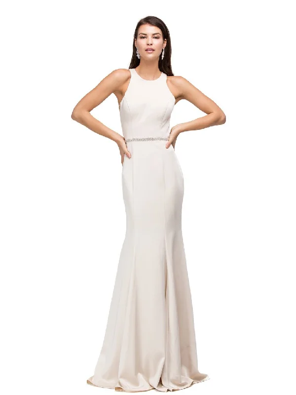 Women’s clothing that combines comfort and style Dancing Queen High Jewel Mermaid Gown in Champagne 9757 Women’s clothing that combines comfort and style Dancing Queen High Jewel Mermaid Gown in Champagne 9757