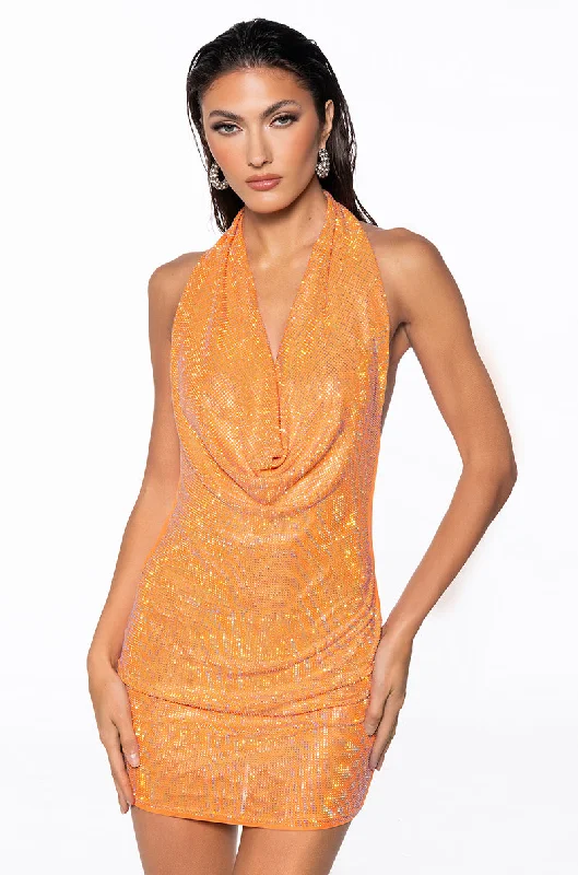 Trendy women’s clothing that suits every taste   HEY BOO RHINESTONE MINI DRESS