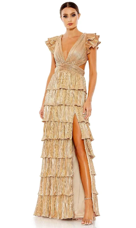 Timeless clothing pieces every woman should own Ieena Duggal 26740 - Ruffled Sleeve Tiered Dress Timeless clothing pieces every woman should own Ieena Duggal 26740 - Ruffled Sleeve Tiered Dress