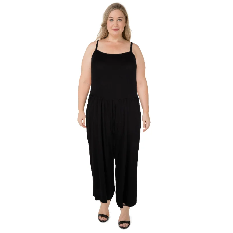 Look and feel your best in our women’s wear lily morgan Women's Plus Scooped Neckline Jumpsuit with Pockets Look and feel your best in our women’s wear lily morgan Women's Plus Scooped Neckline Jumpsuit with Pockets