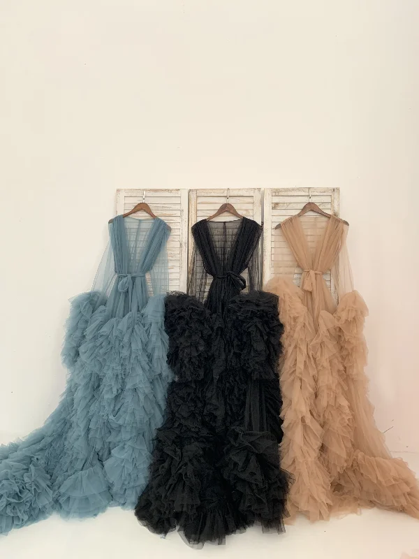 High-fashion styles at affordable prices Long Sleeves Free Size Maternity Robe Maternity Dress for Photo Shoot High-fashion styles at affordable prices Long Sleeves Free Size Maternity Robe Maternity Dress for Photo Shoot