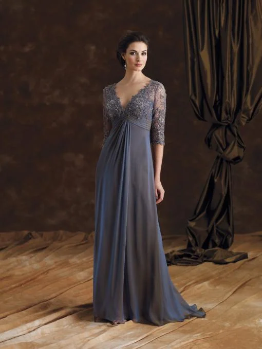 Chic, modern fashion for empowered women   Mon Cheri 29980 Chiffon A-line Dress