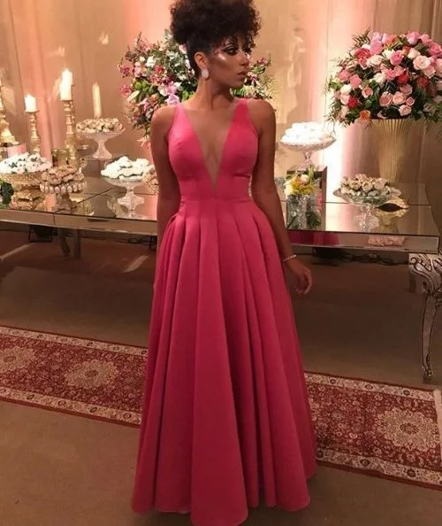 The ultimate destination for women’s clothing Plunging Neck Long Prom Dress With Pleat Skirt cg14850 The ultimate destination for women’s clothing Plunging Neck Long Prom Dress With Pleat Skirt cg14850