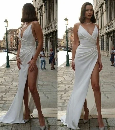 Bold, confident, and stylish women’s clothing Spaghetti Straps Prom Dresses with Split Side cg14888 Bold, confident, and stylish women’s clothing Spaghetti Straps Prom Dresses with Split Side cg14888