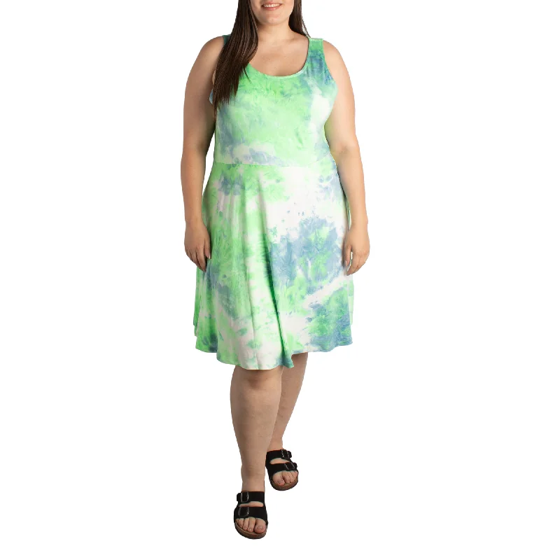 Dress to impress with elegant women’s wear   Women's Plus Sleeveless Skater Dress
