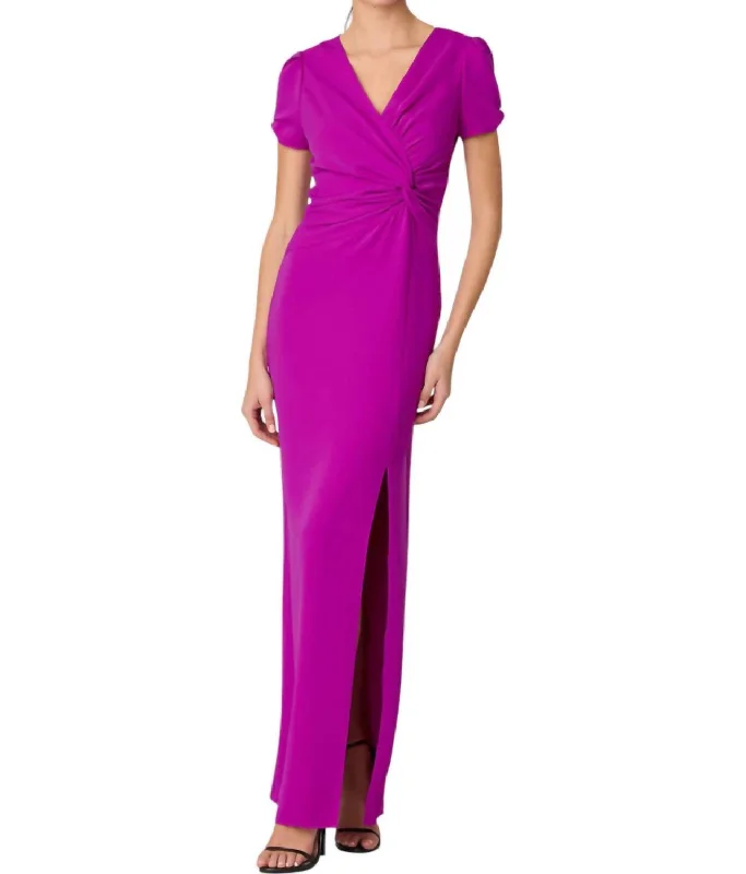 Curated collections of sophisticated women’s wear   Arley Dress In Fuchsia
