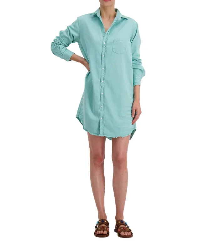 Get noticed with eye-catching women’s fashion   Mary Shirtdress In Soft Jade