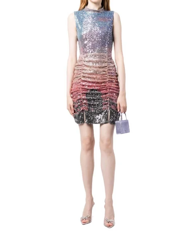 High-quality women’s wear for everyday elegance Persefone Sunset Dress In Multi Color High-quality women’s wear for everyday elegance Persefone Sunset Dress In Multi Color