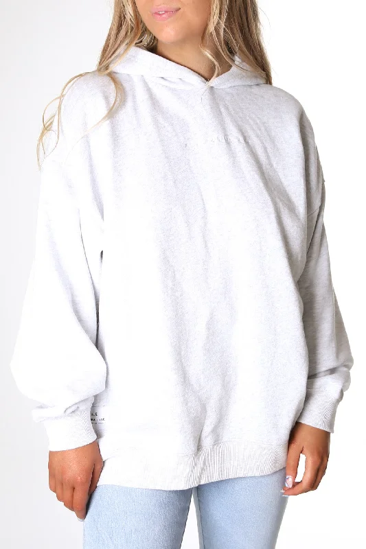 High-fashion styles at affordable prices   AAE Washed Hoody Snow Marle