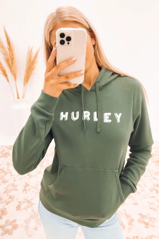 Chic and comfortable clothing for busy women   Colide Pop Hood Washed Army