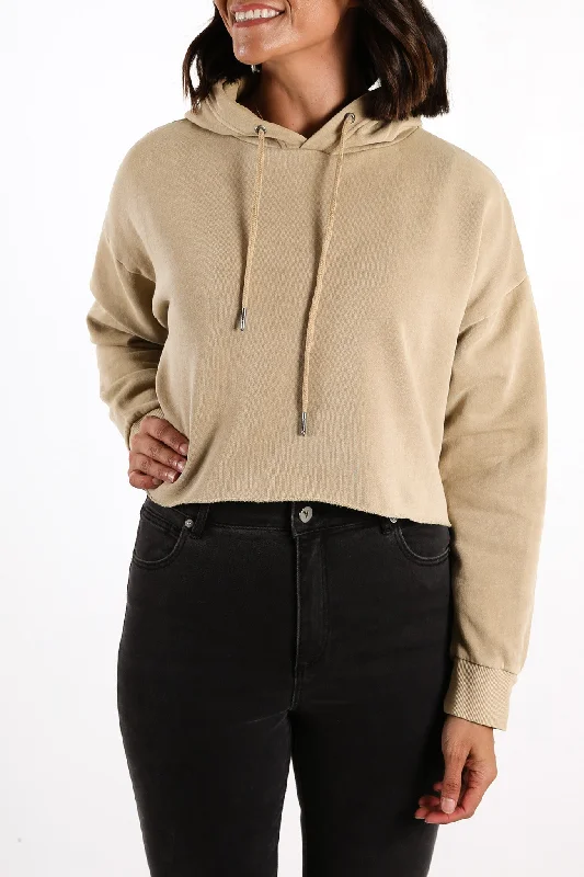 Women’s fashion that reflects your personality   Cropped Hoody Brown