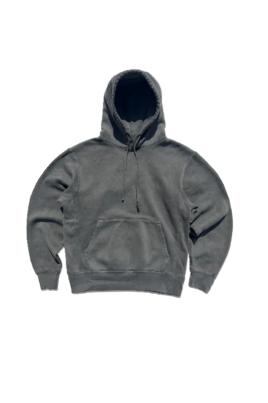 Effortlessly chic outfits for the modern woman   Exclusive Varsity Hoodie - Charcoal