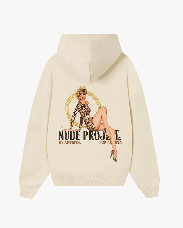 Latest fashion trends for modern women   SUAVE HOODIE MARSHMALLOW