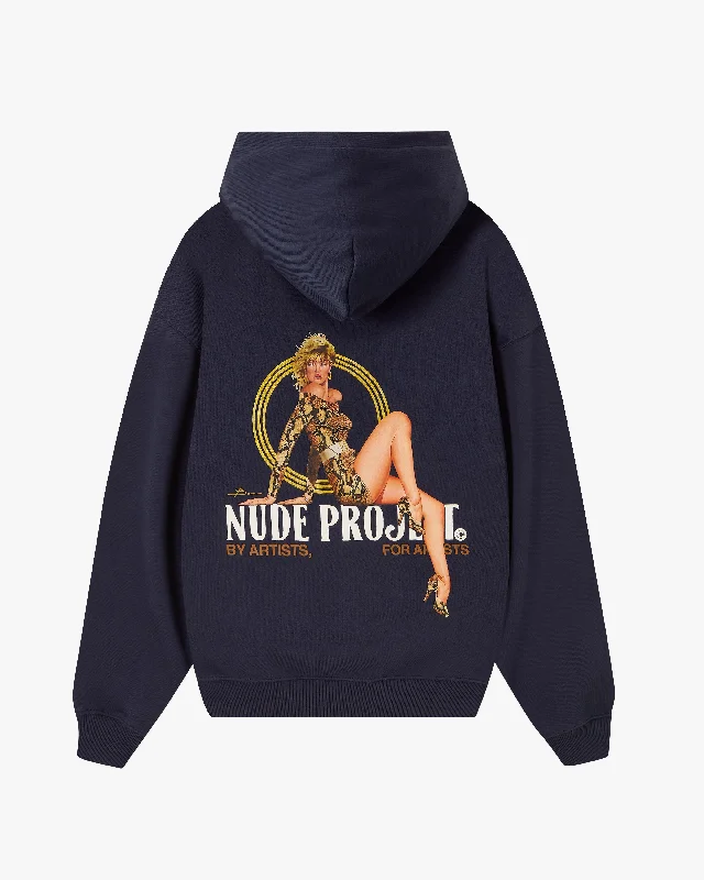 Trendsetting women’s clothing for fashion lovers   SUAVE HOODIE NAVY
