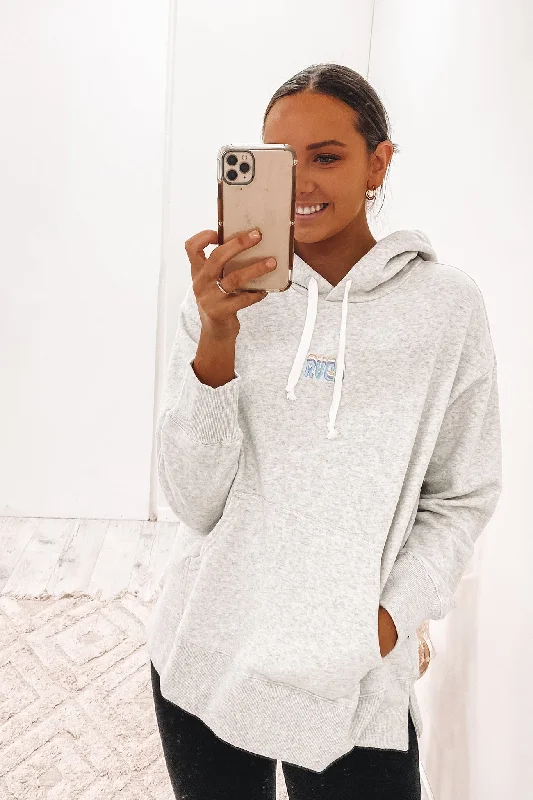 Chic, modern fashion for empowered women   RVCA Multi Hood Snow Marle