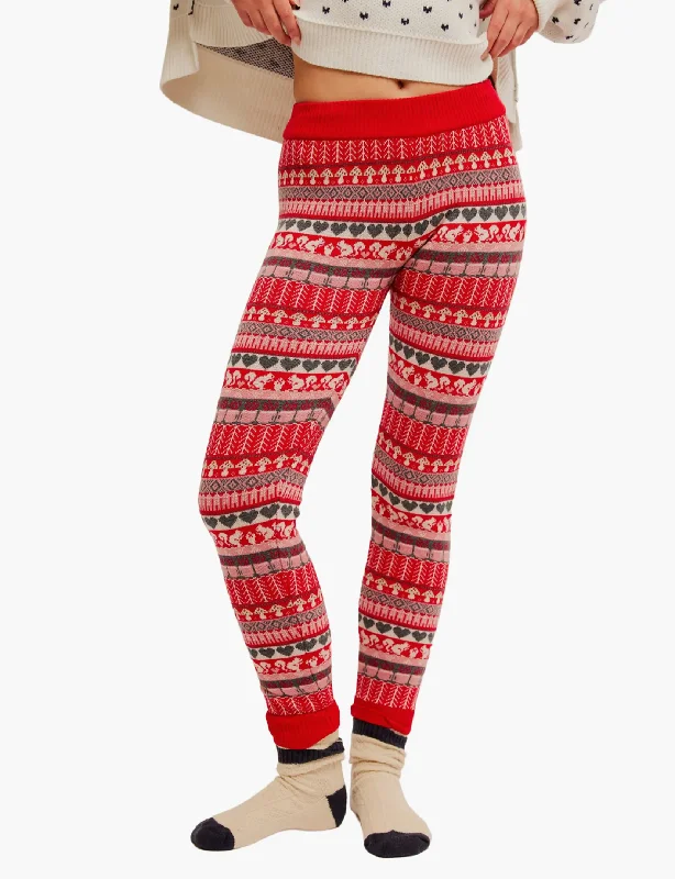 Bold and sophisticated looks for every woman   Falala Legging, Red