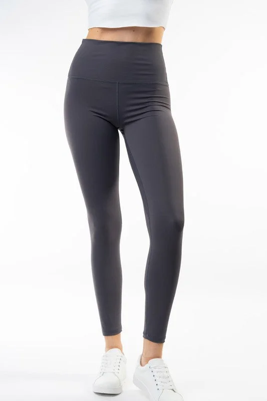 Comfortable yet fashionable women’s wear   Gym Goals High Waisted Leggings (Charcoal)