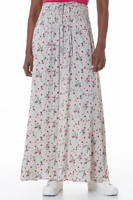Trendy women’s clothing that suits every taste Shirred Basque Maxi Skirt _ 152028 _ Stone Trendy women’s clothing that suits every taste Shirred Basque Maxi Skirt _ 152028 _ Stone