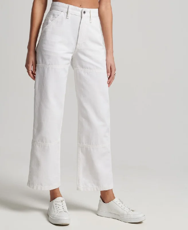 The ultimate destination for women’s clothing   High Rise Carpenter Pants | Ecru