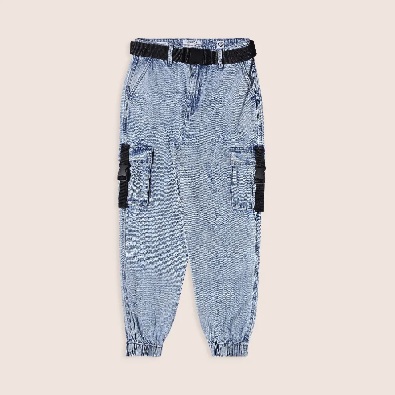 Trendy women’s clothing that suits every taste   Light Blue Women's Jogger