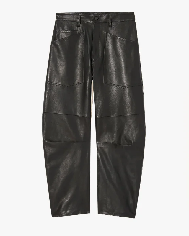 Casual outfits that elevate your style   Shon Leather Pant