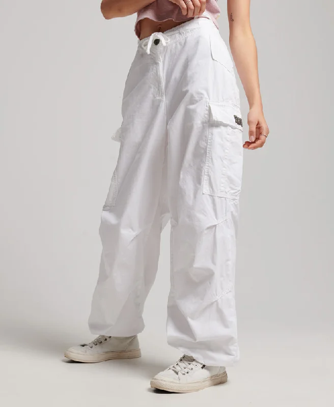 Elegant and comfortable women’s fashion wear   Vintage Baggy Parachute Pants | Optic