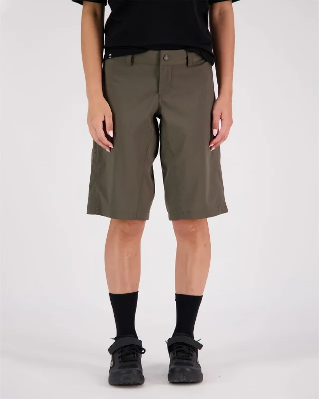 Perfect fashion pieces for the busy woman   Virage Bike Shorts - Olive Night