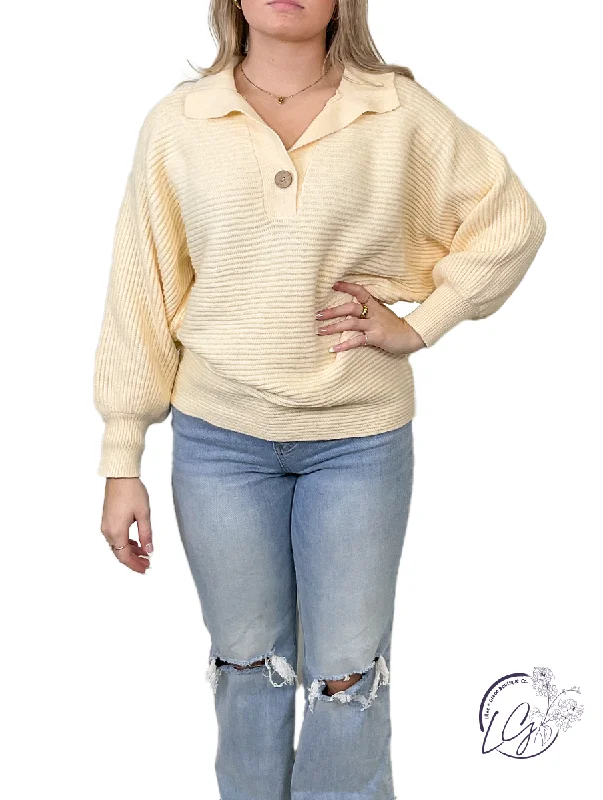 Affordable fashion that looks high-end   Cozy Collar Sweater Top