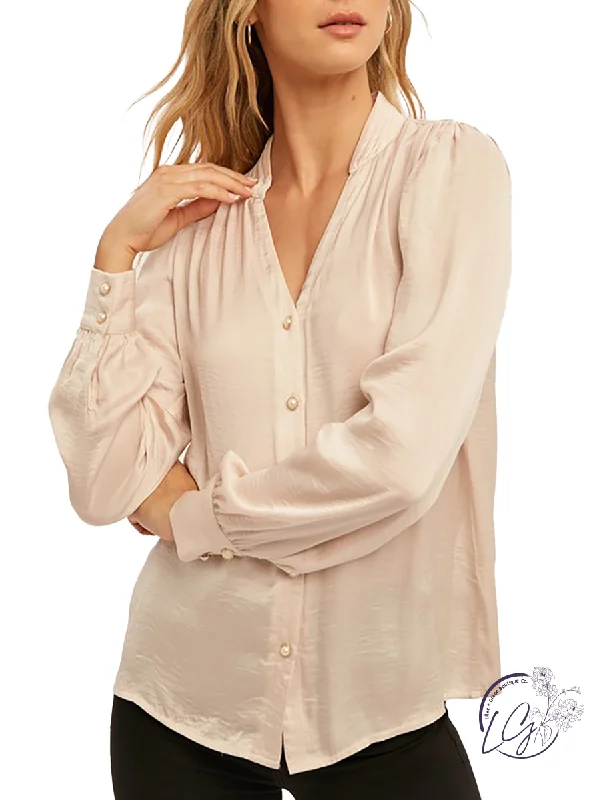Chic, modern looks for the stylish woman   Forever and Ever Satin Blouse