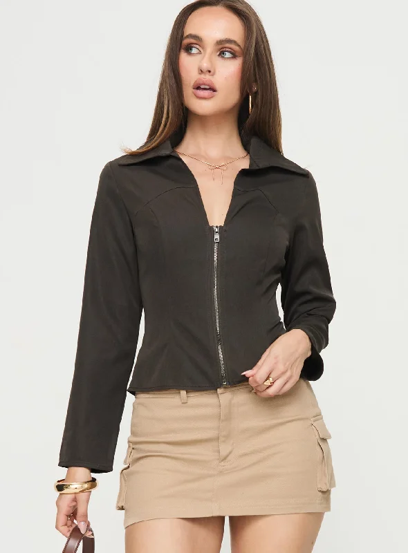 Fashion-forward women’s clothing on a budget   Great Women Long Sleeve Top Grey