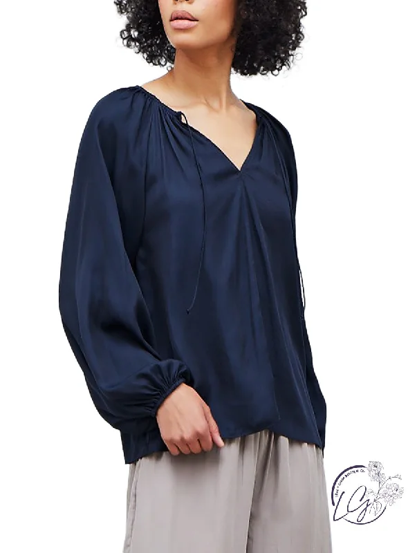 Elevate your look with premium women’s wear   Love On The Low Satin Blouse