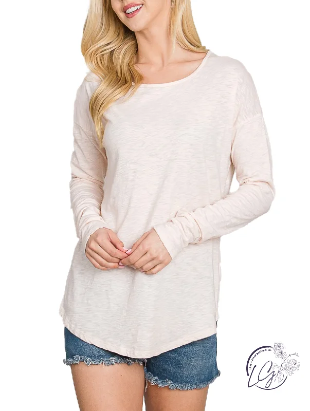 Trendy women’s clothing with a modern twist   Loving Hearts Lightweight Long Sleeve