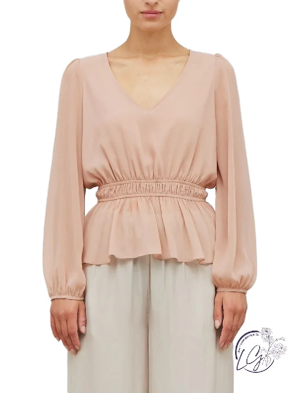 Find your perfect fit with stylish women’s clothing   Shutting It Down Peplum Blouse